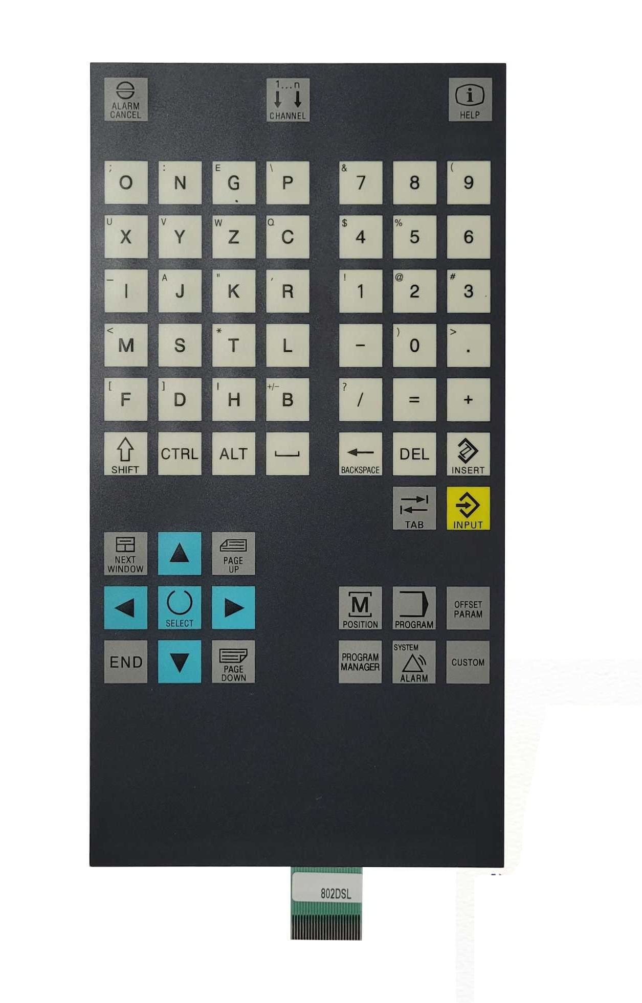 Keypad for Siemens Sinumerik 802D Controller - Vertical Type